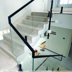 Tay vịn nhôm 3D 40x40