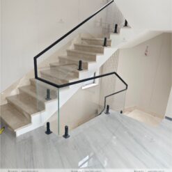 Tay vịn nhôm 3D vuông 40x40